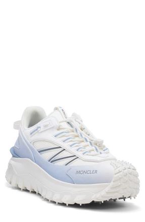Moncler Trailgrip Low Top Sneaker in Blue at Nordstrom, Size 10Us