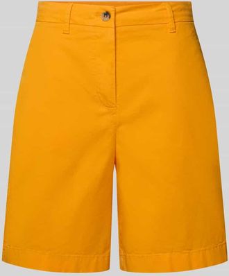 Tommy Hilfiger Regular Fit Chino-Shorts aus Baumwoll-Lyocell-Mix in Terra, Gr&ouml;&szlig;e 34