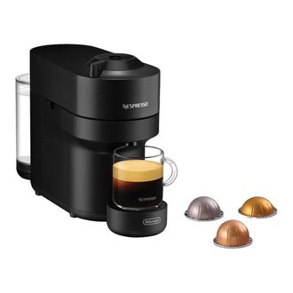 DeLonghi Vertuo Pop Coffee Machine Bundle Pack Black | Size: 1000L