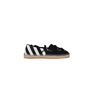 Off-white Schoenen, Dames, Zwart, 40 EU, Canvas Flats
