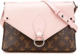 Louis Vuitton Pre-owned Cross Body Bags, female, Brown, Size: ONE SIZE Pre-owned Envelope Crossbody Bag