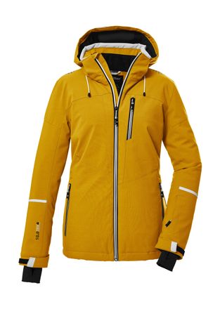 Killtec Skijacke KILLTEC KSW 81 WMN SKI JCKT, Damen, Gr. 46, gelb (dunkelgelb), Oberstoff: 100% Polyester, Futter: 100% Polyester, Wattierung: 100% Polyester,