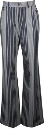 Vivienne Westwood New Ray Broek - Dames - Wijde Broeken - Veelkleurig - L - Wol - Broeken