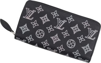 Louis Vuitton Mahina Pink Mahina Leather Long Wallet (Bi-Fold) (Pre-Owned)