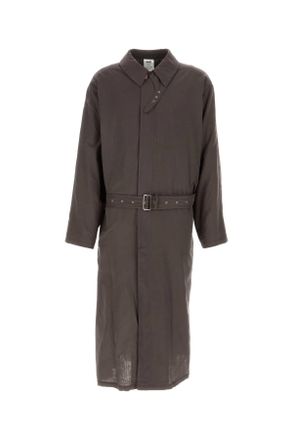 Magliano Chocolate Cotton La Sapienza Trench Coat