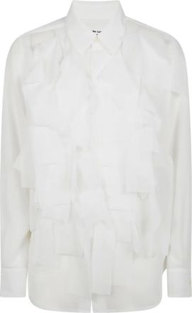 Comme Des Gar&ccedil;ons Camicia a maniche lunghe - Bianco