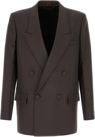 Gucci Chocolate Panama Blazer