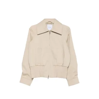 Patou Zip-fastening Pointed-collar Jacket