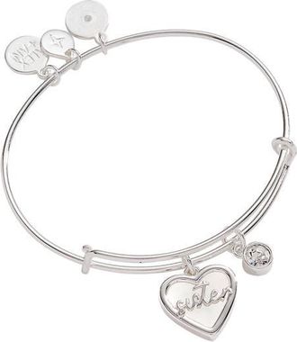 Alex and Ani Sister Bangle Bracelet in Silver at Nordstrom