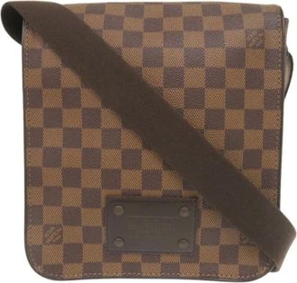 Louis Vuitton Pre-owned Cross Body Bags, female, Brown, Size: ONE SIZE Pre-owned Canvas louis-vuitton-bags