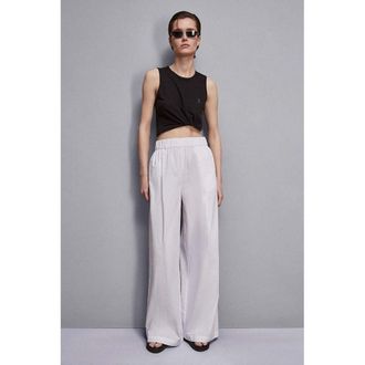 Patrizia Pepe White Cotton Casual Womens Pants