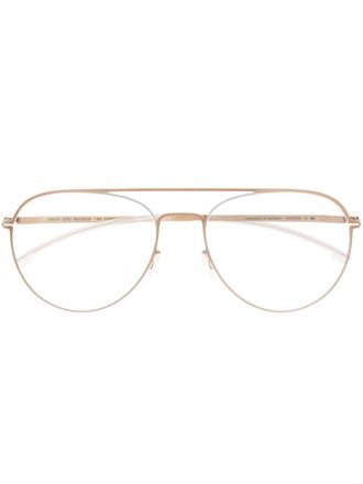Mykita Eero pilot-frame glasses - Silver