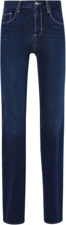 Liu Jo Bootcut Jeans met Hoge Taille - Dames - Regular Fit Jeans - Blauw - W26 - Katoen - Jeans