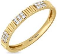 Bony Levy Cleo Diamond Stacking Ring in 18K Yellow Gold at Nordstrom Rack, Size 7