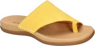 Gabor Schoenen, Dames, Geel, 40 EU, Best passende slippers