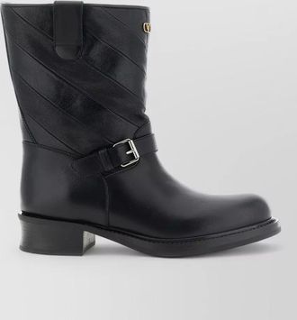 Valentino Garavani leather ankle boots