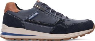 Mephisto Stijlvolle Bradley Sneaker voor Heren - Heren - Sneakers - Blauw - 40 EU - Leer - Schoenen