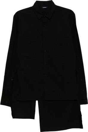 Limi Feu Blouse met split aan de achterkant - Zwart