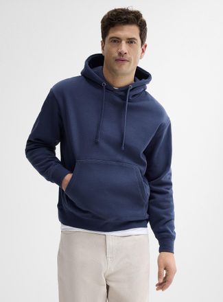 Le 31 Mens Fleece-lined raglan hoodie