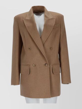 Max Mara camel hair double-breasted coat