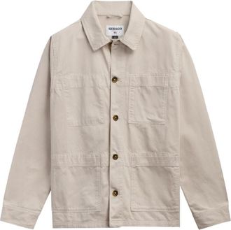 Sebago Dorr Jacket - unisex - Zomerjassen - Beige - S - Katoen - Jassen