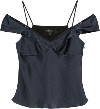 Theory Ss Peek Cami Top.Cru