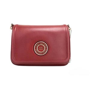 Marc Jacobs Borsa a tracolla con patta Metal Signet in pelle liscia - - Bags - Donna - Marrone - ONE SIZE