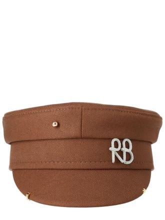 Ruslan Baginskiy Brown Logo Bakerboy Hat