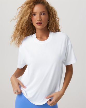 Vuori Clothing Energy T-Shirt Long | White | XS, Size Extra Small