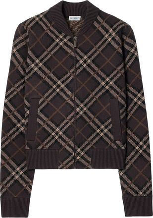 Burberry Gene Wool And Cashmere Cardigan-Uomo