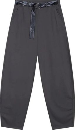 10 Days Banana Pants Fleece - - Trousers - Donna - Blu - S