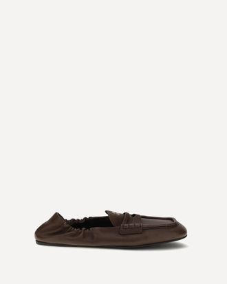 Miu Miu Ruches Loafers in nappa leather Female 39