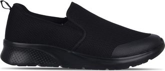 Slazenger Zeal Mens Slip On Running Shoes Black/Black 10.5 (45.5)