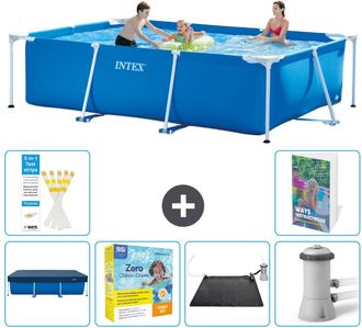 Intex Piscina Con Estructura Rectangular - 300x200x75 Cm - 7-piezas S60