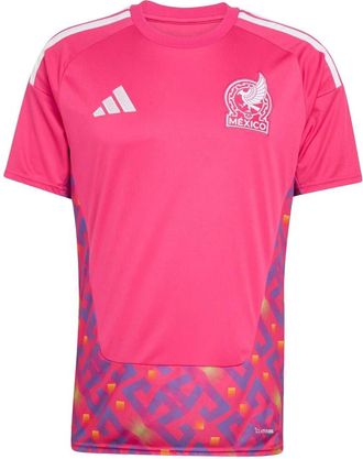 adidas Mexico 26 Home Goalkeeper Jersey Asia Sizing Team Real Magenta JM8887