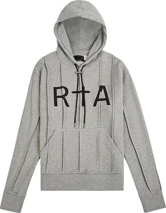 Rta Felpa con cappuccio e logo - Grigio