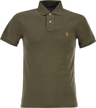 Polo Ralph Lauren slim-fit piqu&eacute; poloshirt