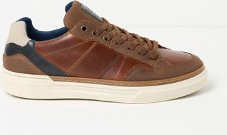Fat Face FatFace Reid Tan Brown Mens Skater Trainers