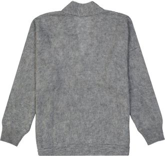 Brunello Cucinelli Womens Gray Wool Sweatshirt Clothing