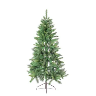 LOLAhome Medio &aacute;rbol de Navidad artificial de 176 ramas Alt.150 verde
