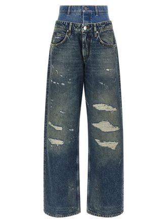 Dolce & Gabbana Double Layer Jeans