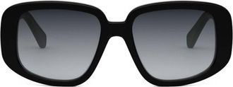 Celine Bold 3 Dots Smoke Gradient Butterfly Ladies Sunglasses CL40299U 01B 55