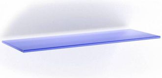 Bolis Italia 5 X Mensola Vitra 6 Mm Azul 15x60 Cm