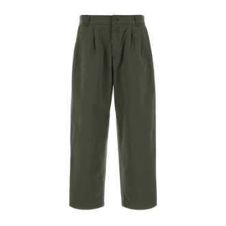 Carhartt Work in Progress Carhartt Wip, Straight Trousers, male, Green, Size: L Marv Pant