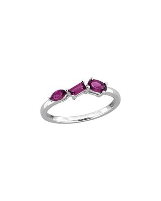 Rina Limor Silver 0.58 ct. tw. Rhodolite Ring