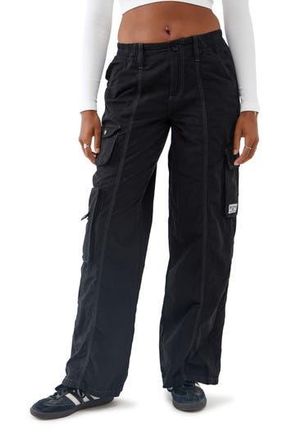 BDG Y2K Cotton Cargo Pants in Black at Nordstrom Rack, Size Medium