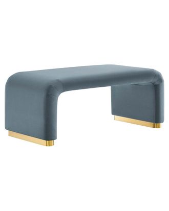 ModWay Koda Performance Velvet Waterfall Ottoman