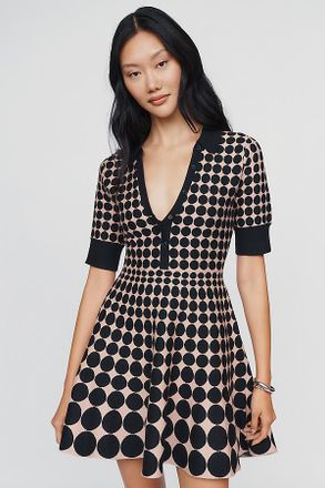 Maeve Polo Knit Mini Dress