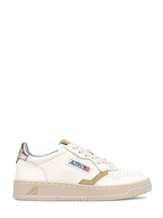 Autry Platinum Medalist Low Suede Accents Low-Top Sneakers