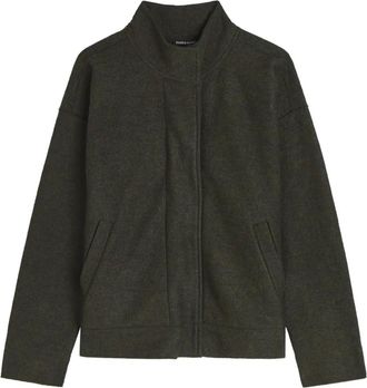 Eileen Fisher Giacca con colletto rialzato - Verde